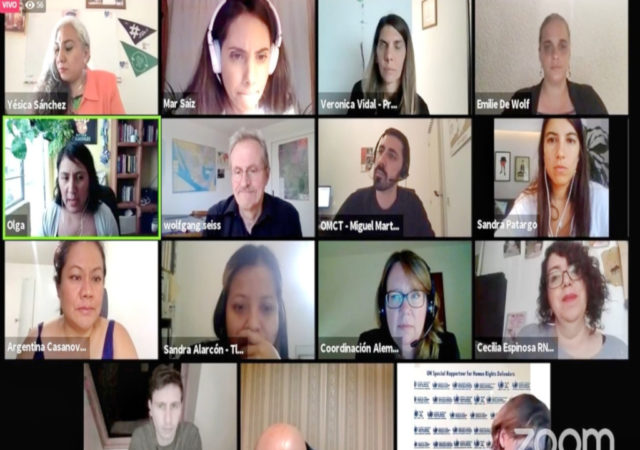 Sociedad Civil presenta ante la ONU la grave situación de personas defensoras en México