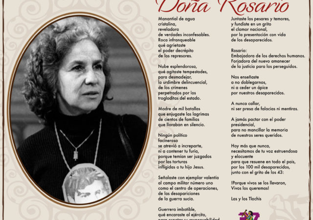 Doña Rosario, madre de mil batallas