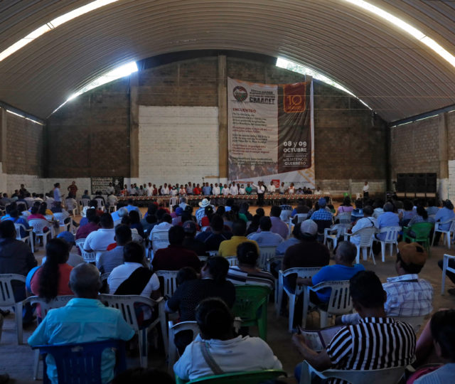 Ninguna empresa minera podrá entrar a nuestro territorio en la Costya-Montaña de Guerrero