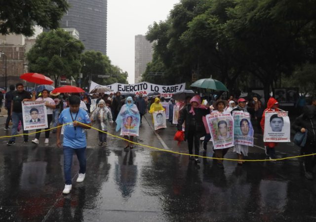 El presidente de México no está cumpliendo en el caso Ayotzinapa