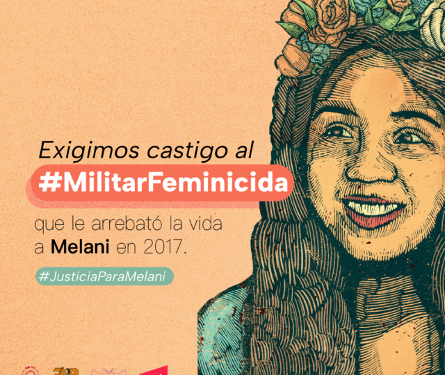 A siete años del feminicidio de Melani exigimos que la jueza resuelva con imparcialidad
