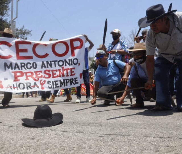 El CECOP exigió investigaciones y justicia para Marco Antonio Suástegui