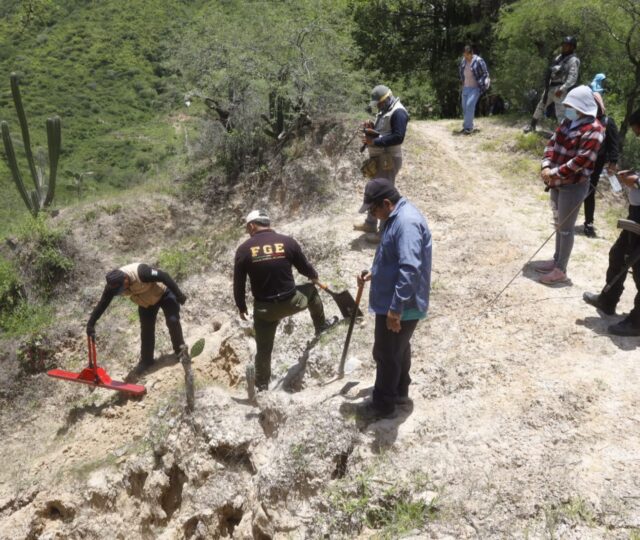 En búsqueda de personas en Tlapa se usó un georadar
