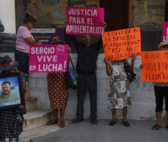Justicia para el ambientalista Sergio Hugo