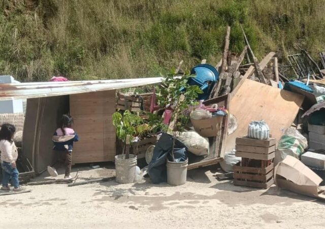Desalojan a 20 personas y 10 niñas y niños indígenas en la Montaña de Guerrero 