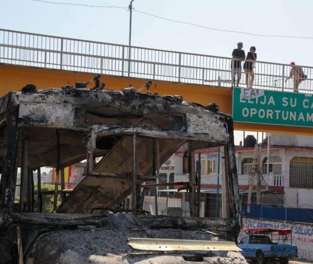México: zona de guerra