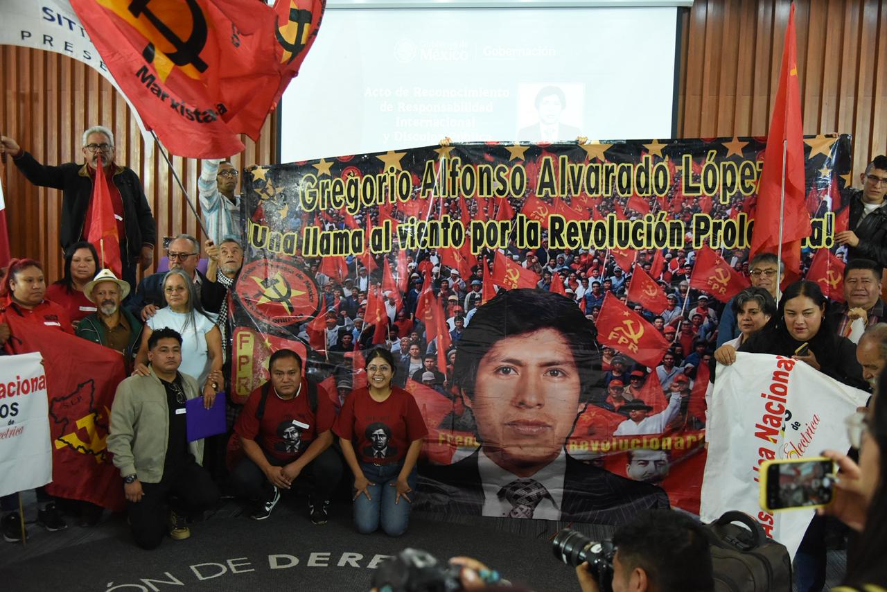 Estado mexicano pide disculpas por su responsabilidad en la desaparición forzada de Gregorio Alfonso Alvarado López