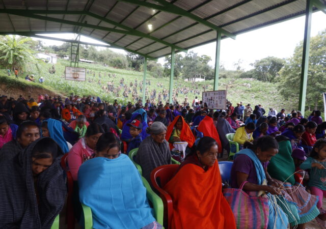 En asamblea 12 comunidades de Chilapa exigieron libertad para Jesús Plácido