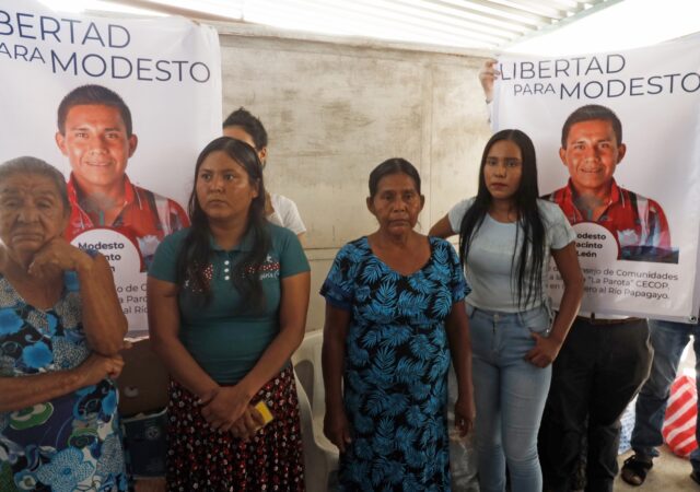 Libertad a los presos del CECOP: Rodrigo y Modesto