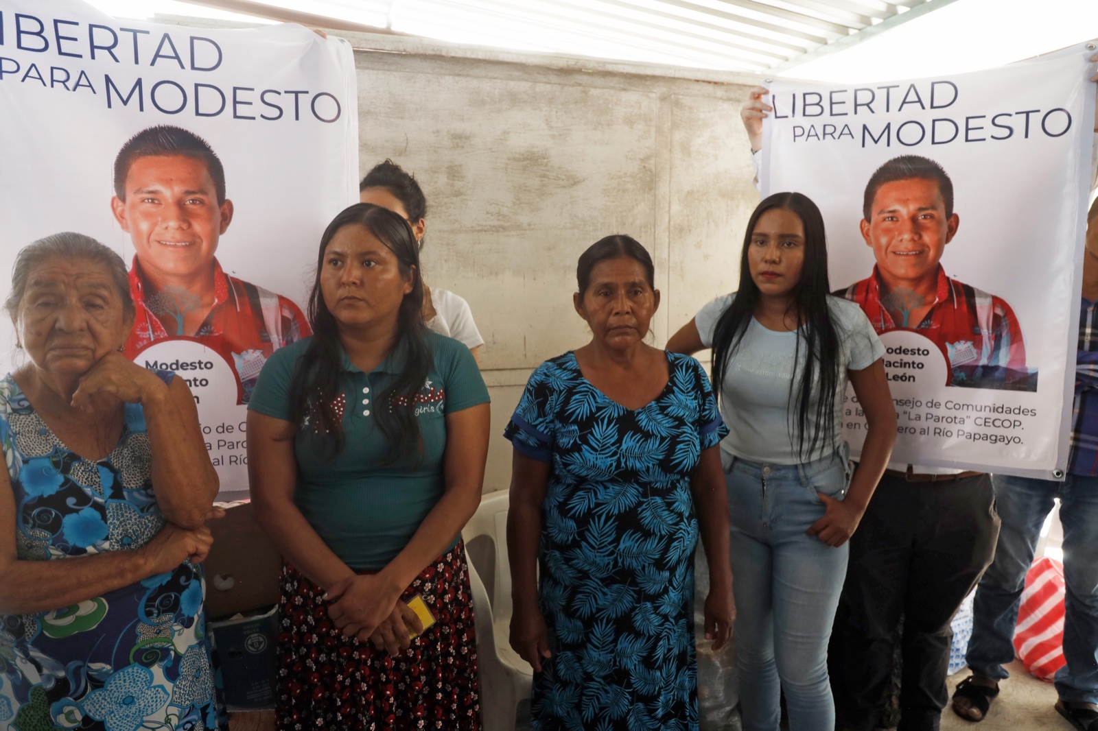 Libertad a los presos del CECOP: Rodrigo y Modesto