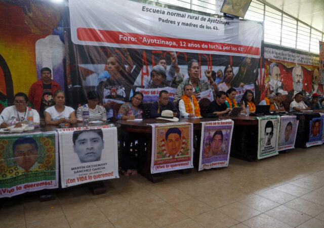 “Ayotzinapa 12 años de lucha, 43 la luz que no se apaga”